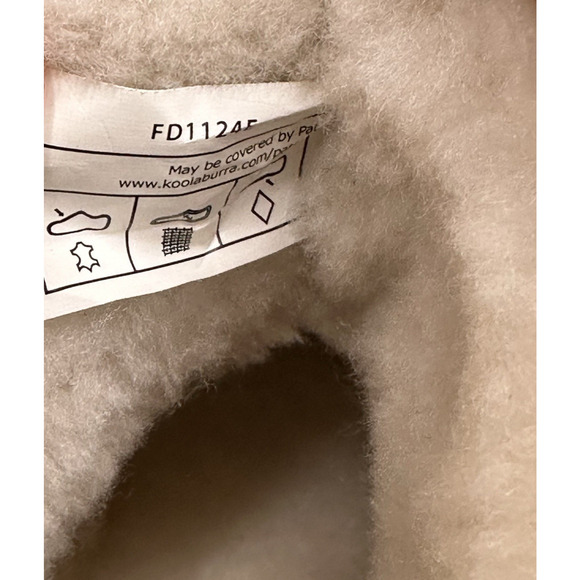 Koolaburra by UGG Koola Mini Hybrid Waterproof Cognac Suede Boots Womens 8 New - Picture 10 of 12